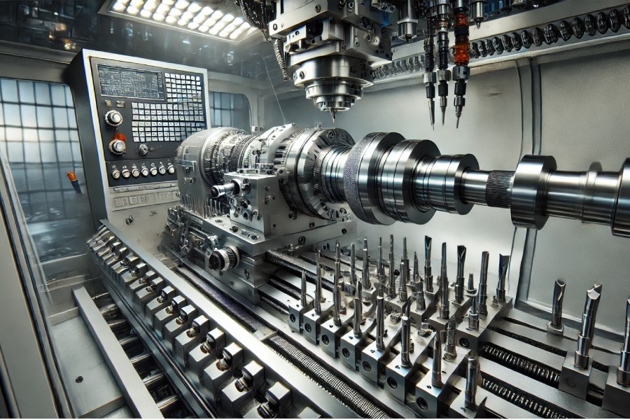 عملکرد دستگاه طول تراش CNC