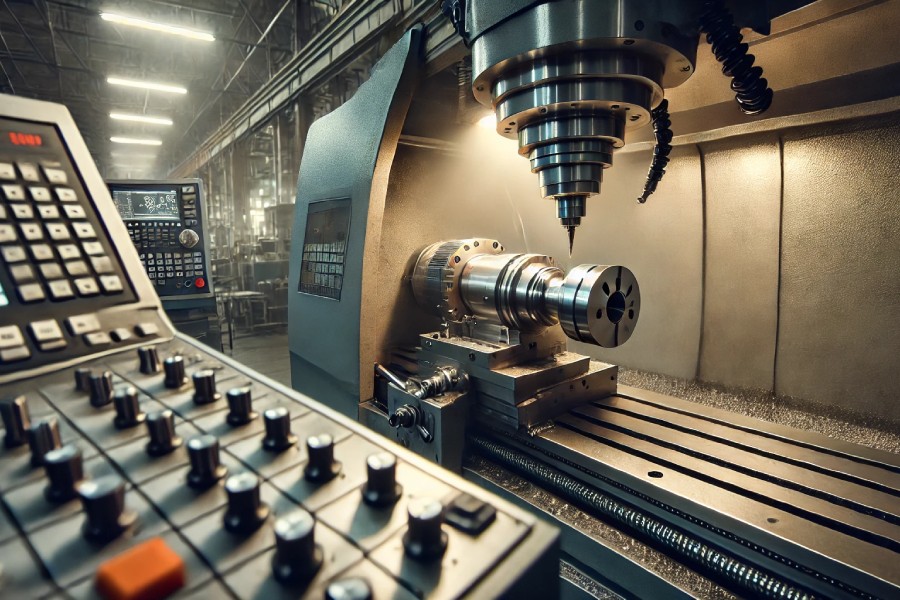 دستگاه طول تراش CNC