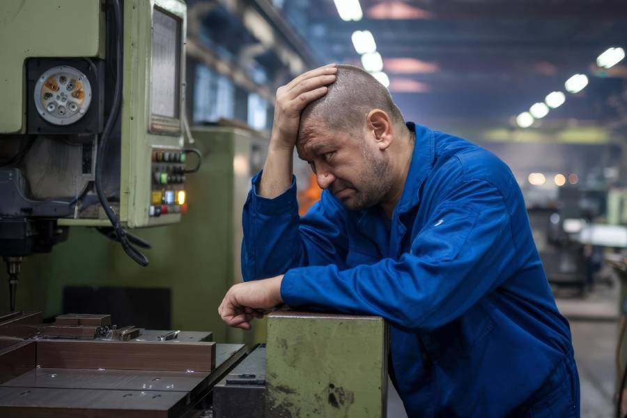 خرابی دستگاه CNC 