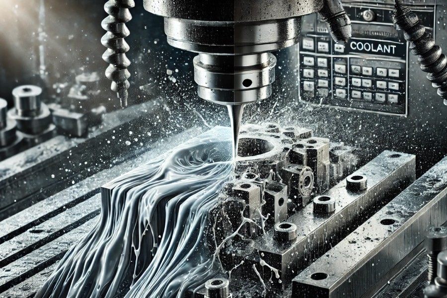 غلظت مناسب مایع خنک کننده دستگاه CNC