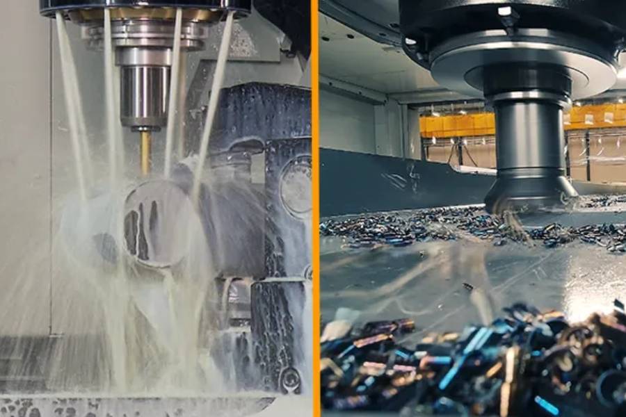 کاهش تولید حرارت CNC